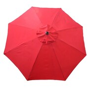 SEASONAL TRENDS Umbrella Market Red 9Ft 69867